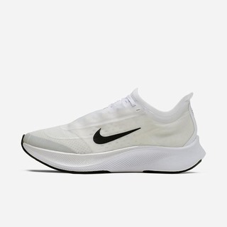 Adidasi Alergare Nike Zoom Fly 3 Dama Albi Gri Negrii | DPVG-26783